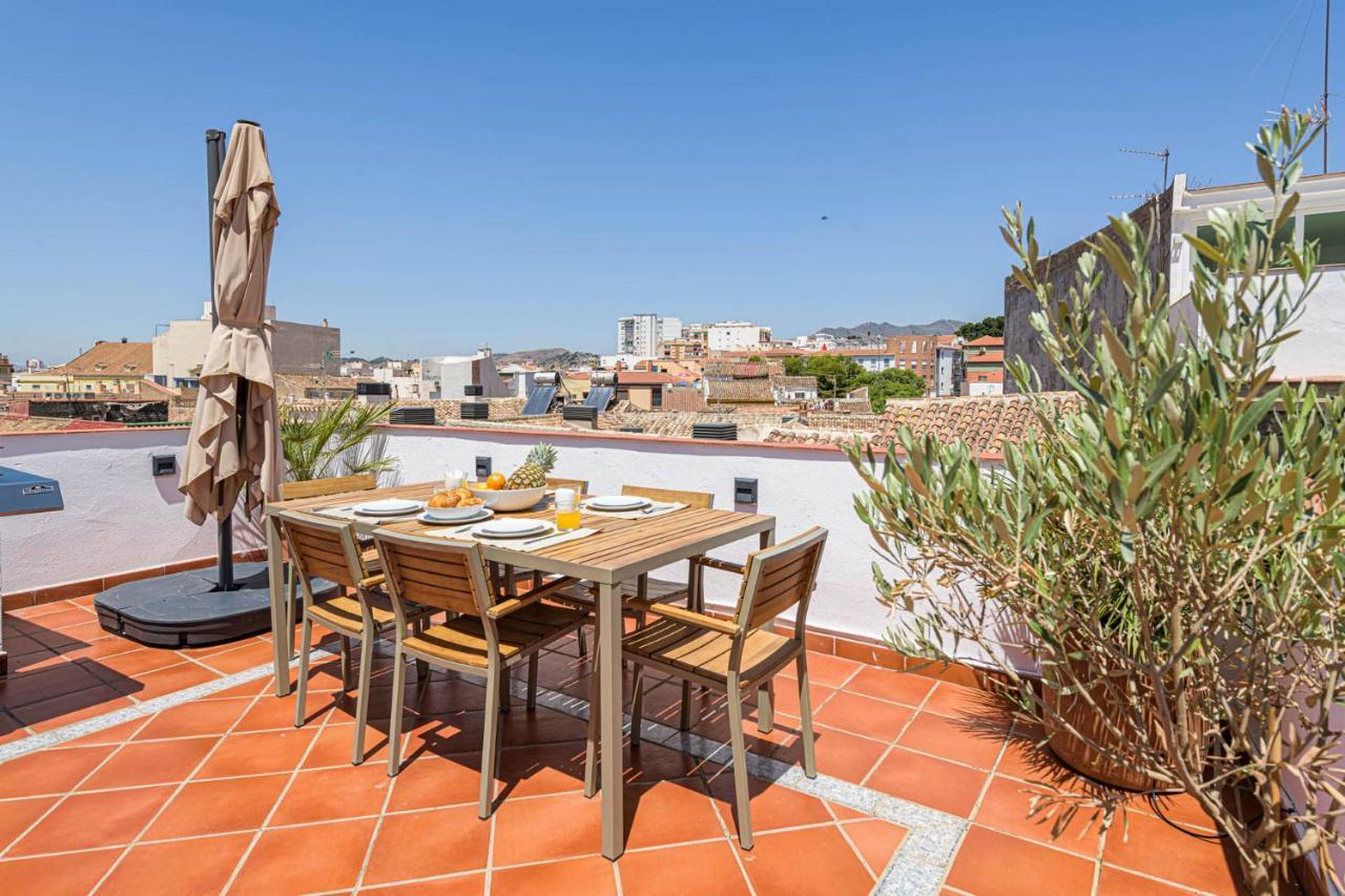 Christina Penthouse In Malaga By Solaga Holiday Homes Eksteriør bilde