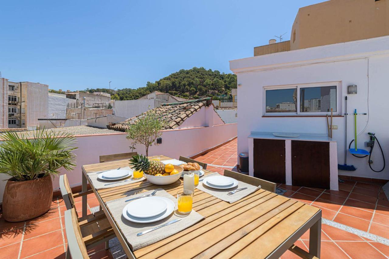Christina Penthouse In Malaga By Solaga Holiday Homes Eksteriør bilde